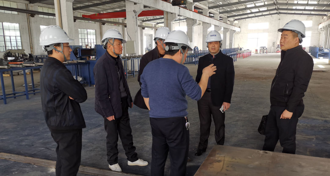 Leaders of Wulie town government of Dongtai City visited Strong system for investigation and guidance(图5)