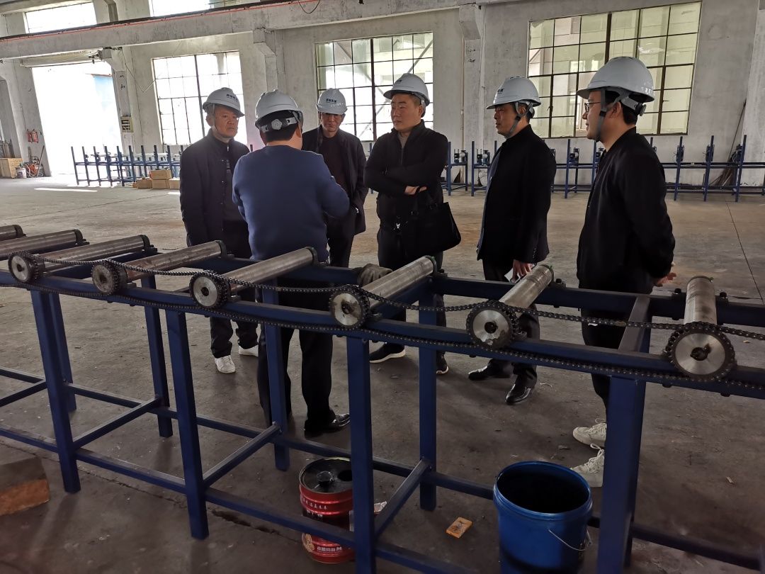 Leaders of Wulie town government of Dongtai City visited Strong system for investigation and guidance(图6)