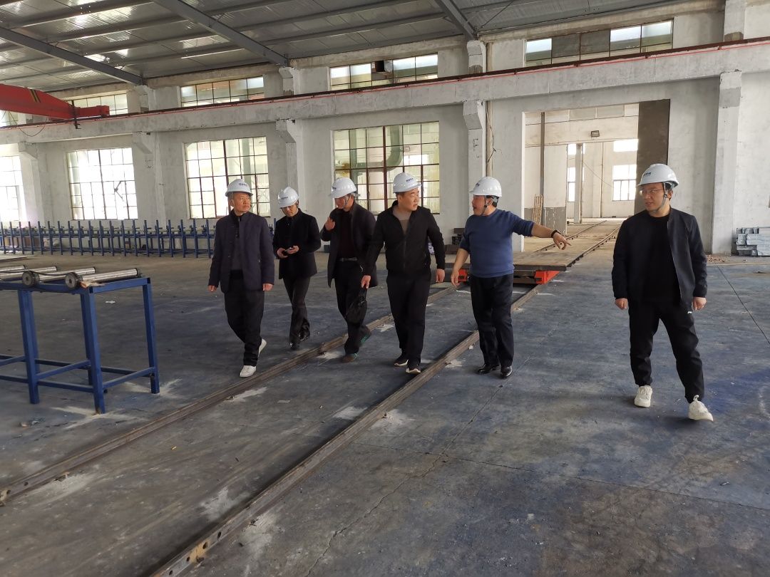 Leaders of Wulie town government of Dongtai City visited Strong system for investigation and guidance(图7)