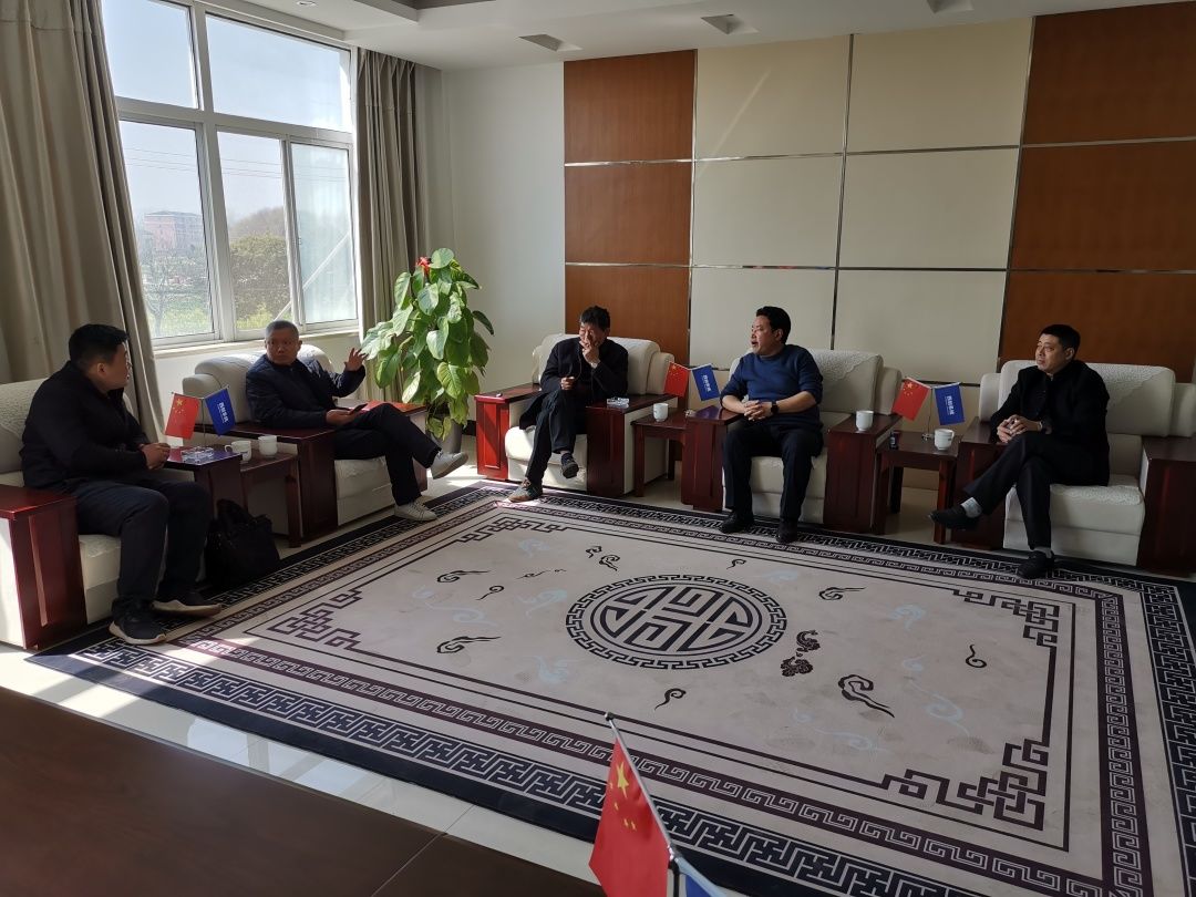 Leaders of Wulie town government of Dongtai City visited Strong system for investigation and guidance(图8)