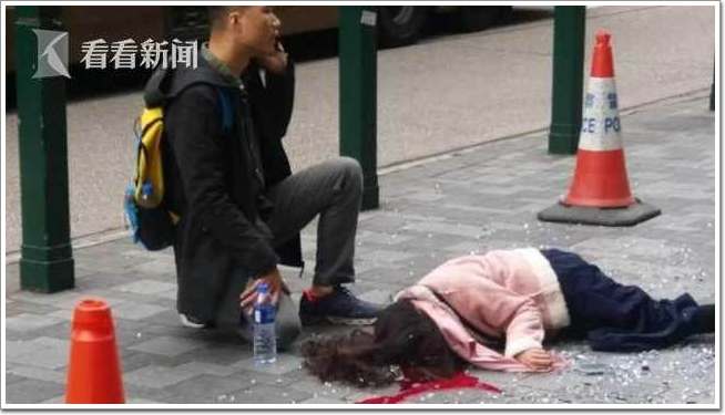 香港某酒店外窗掉落，砸中一内地女游客导致毙命(图1)