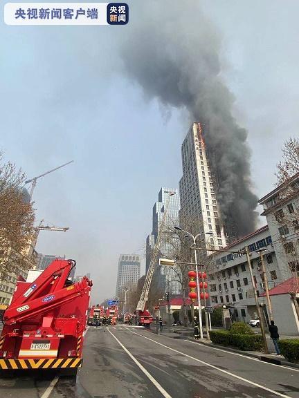 石家庄26层大厦发生火灾，无人员伤亡(图3)