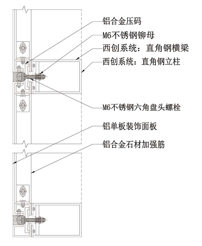 超高平整度铝板幕墙(图2)