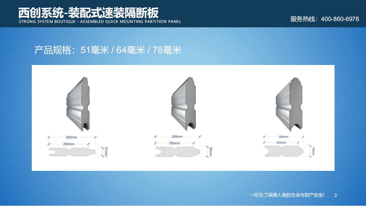 高新技术|新型建材西创系统装配式速装隔断板系统介绍(图1)