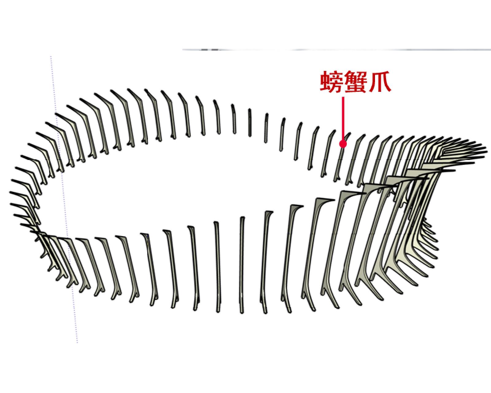 华为上海青浦研发生产基地精制钢螃蟹爪变量钢柱方案图 - 西创系统(图5)
