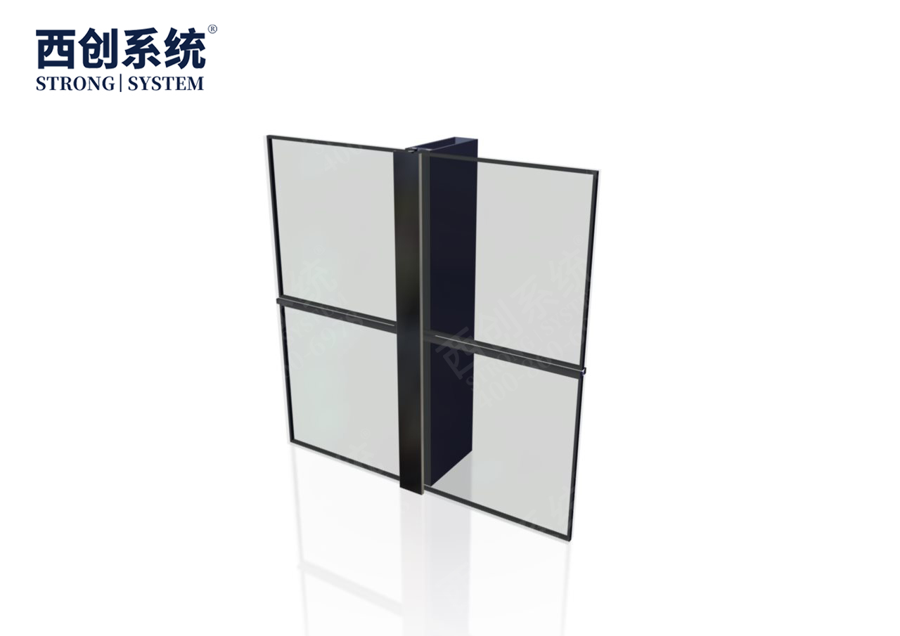 广东中粮大悦城项目凹型精制钢玻璃幕墙系统-西创系统(图8)