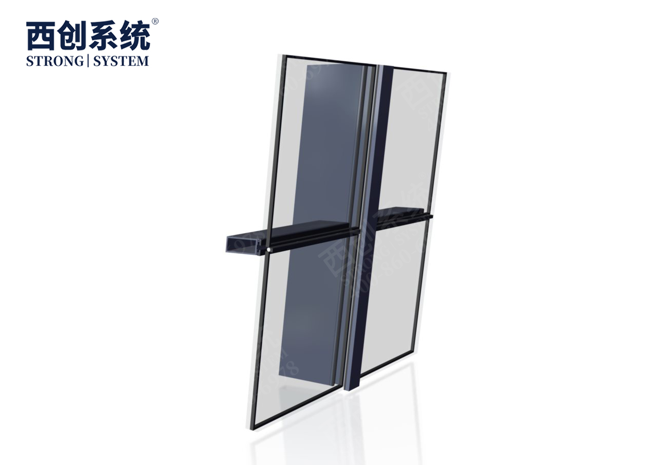 深圳国际艺术中心项目梯形、平行四边形精制钢玻璃幕墙系统——西创系统(图8)