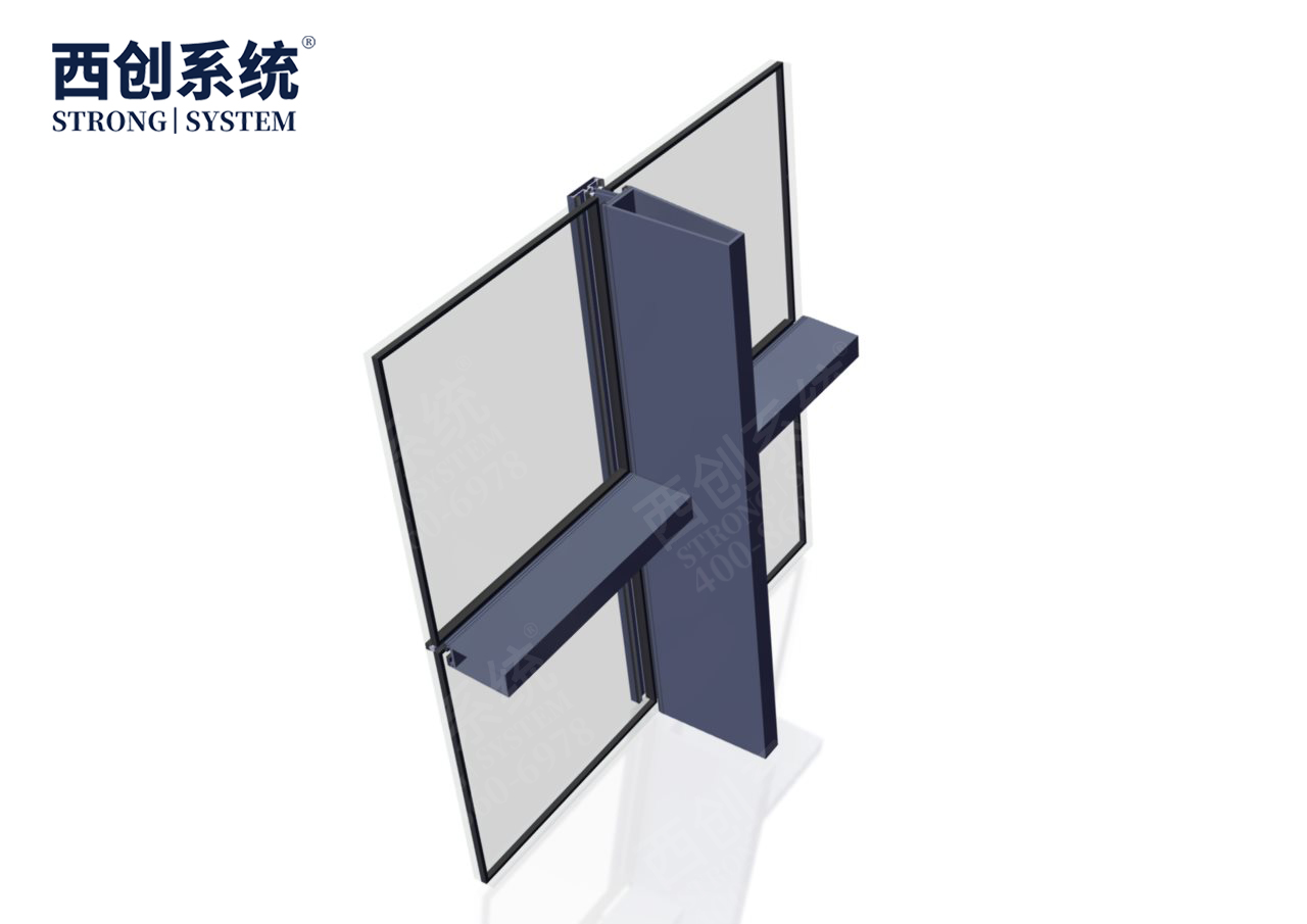 深圳国际艺术中心项目梯形、平行四边形精制钢玻璃幕墙系统——西创系统(图6)