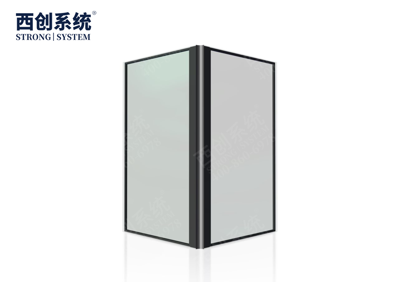浙江智慧谷梯形精制钢转阳角玻璃幕墙系统——西创系统(图9)