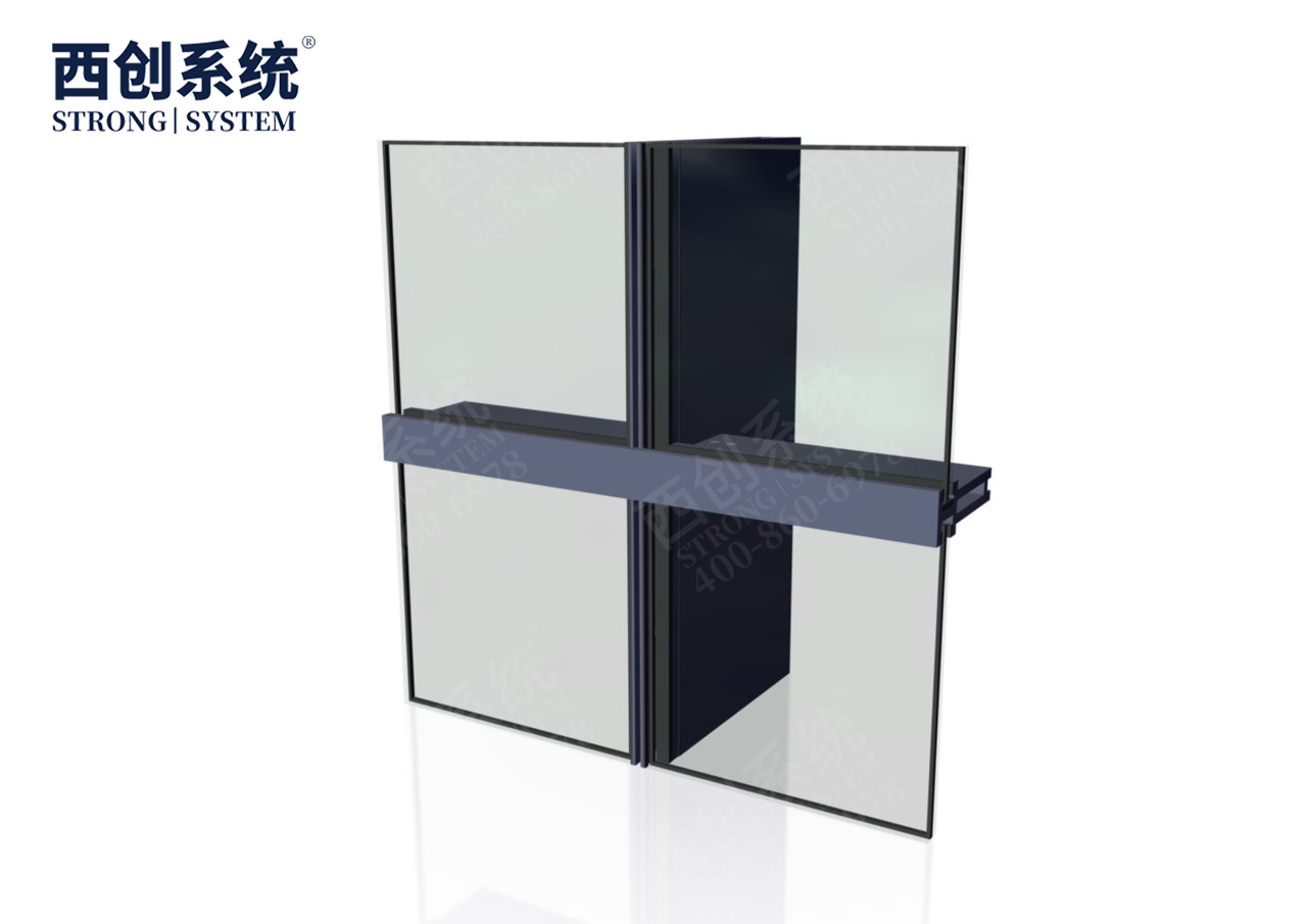  上海项目凹型精制钢玻璃幕墙系统——西创系统(图6)