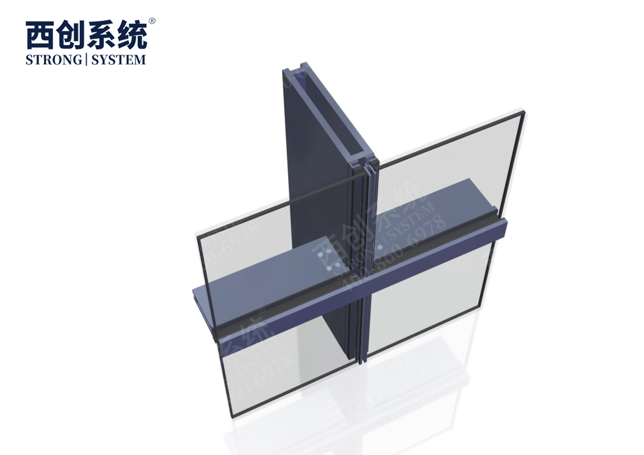  上海项目凹型精制钢玻璃幕墙系统——西创系统(图9)