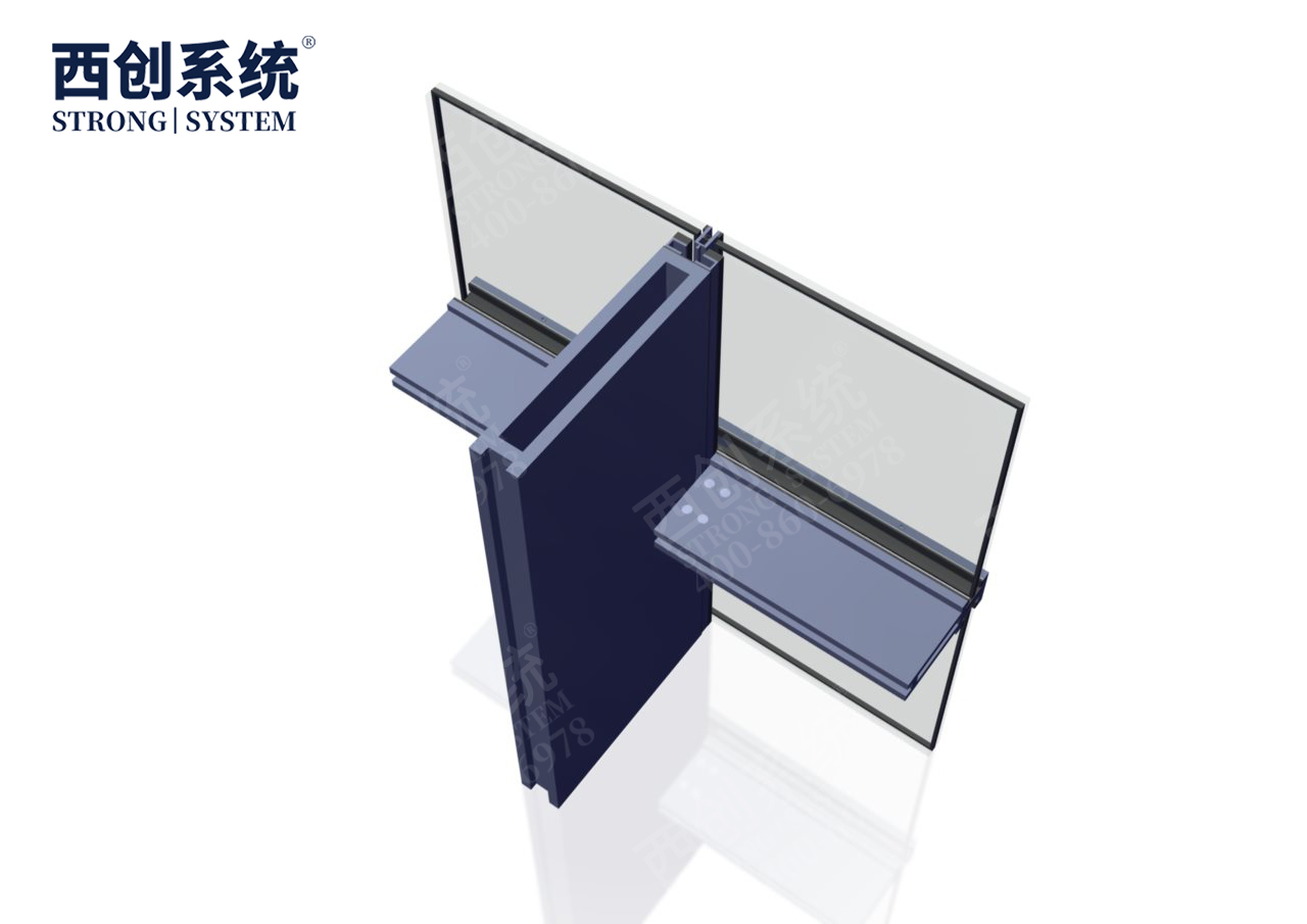  上海项目凹型精制钢玻璃幕墙系统——西创系统(图8)