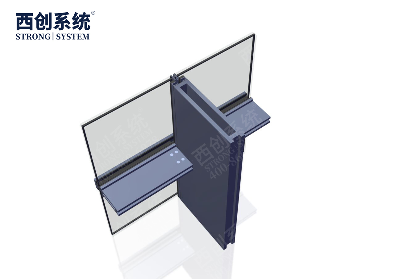  上海项目凹型精制钢玻璃幕墙系统——西创系统(图7)